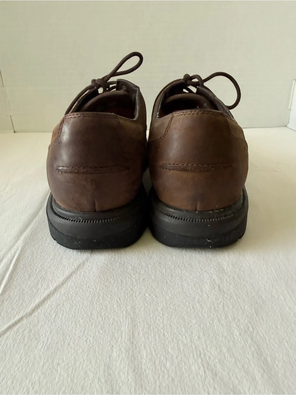 Timberland Waterproof Montgomery Bay Oxfords Mens Size 8 M Brown Leather